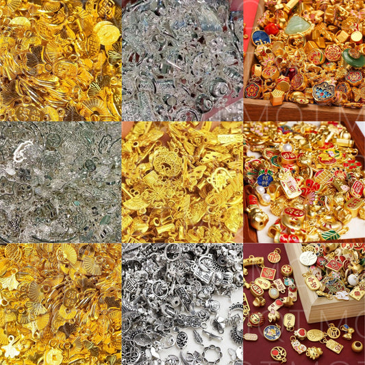 Lucky Gold and Silver Jewelry DIY Accessories-yaya-shop