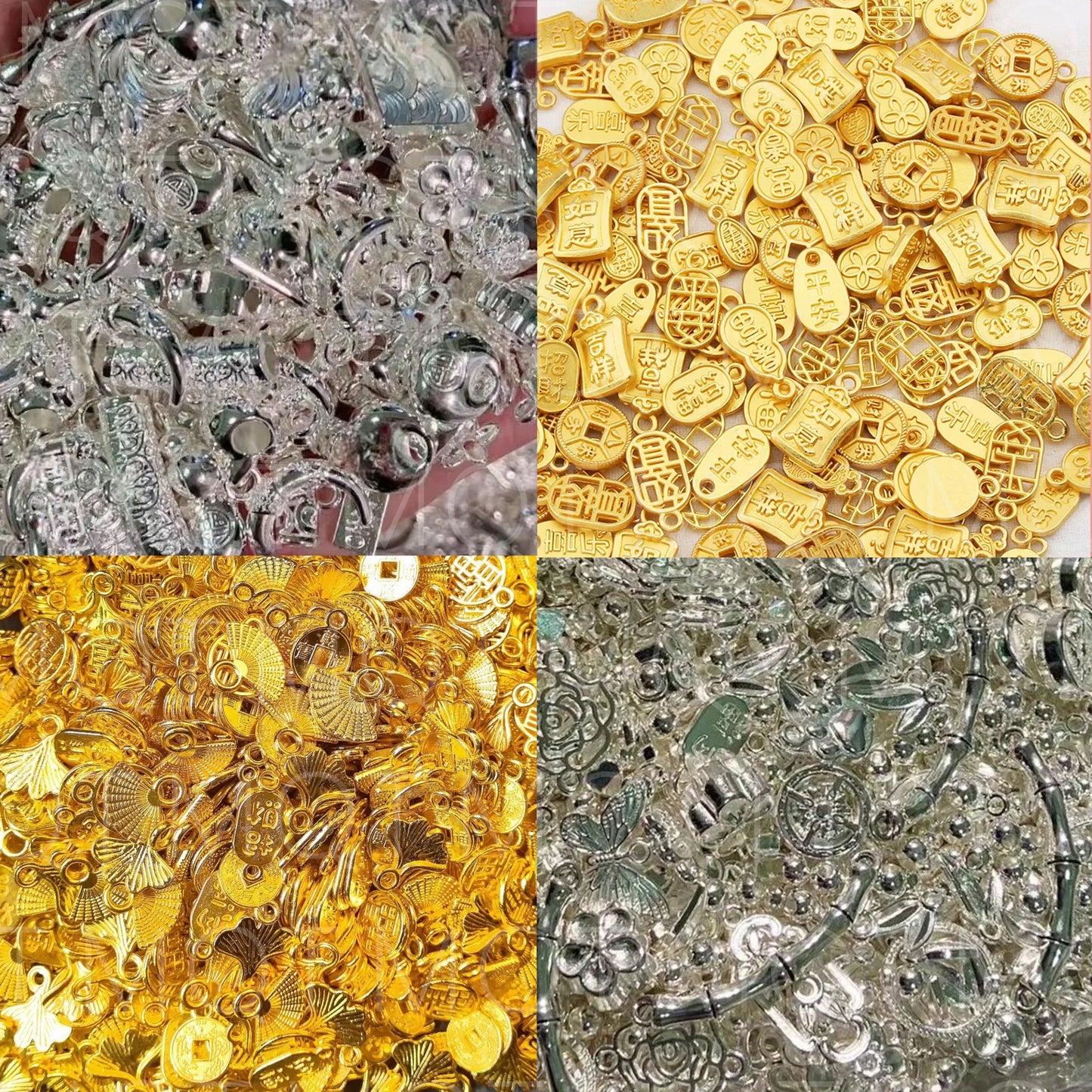 Lucky Gold and Silver Jewelry DIY Accessories-Yoyoshop