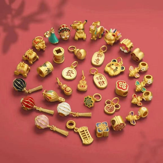Lucky Gold and Silver Jewelry DIY Accessories