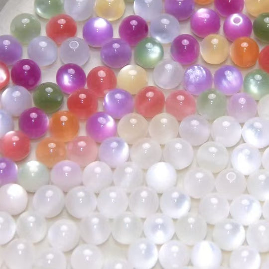 Hot-selling color-changing pearl cat's eye resin that changes under sunlight UV for outdoor use, DIY beaded pendant material-yaya shop