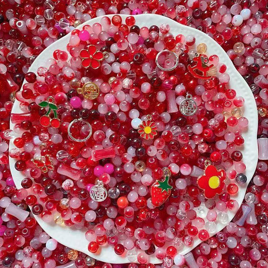 Buy 2 Get 1 Free Beads Mix -- Shovel in Live＋Send elastic line-Yoyo-shop