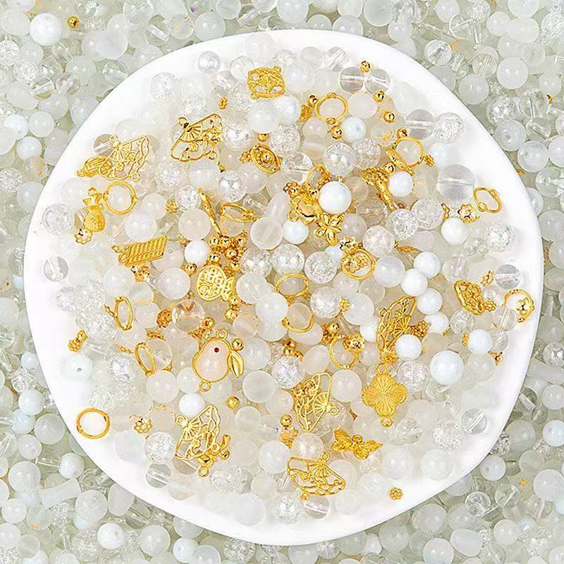 Buy 2 Get 1 Free Beads Mix -- Shovel in Live＋Send elastic line-Yoyo-shop