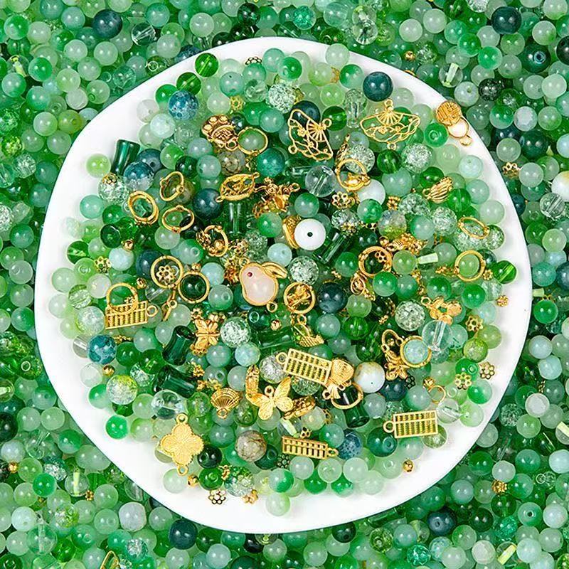 Buy 2 Get 1 Free Beads Mix -- Shovel in Live＋Send elastic line-Yoyo-shop