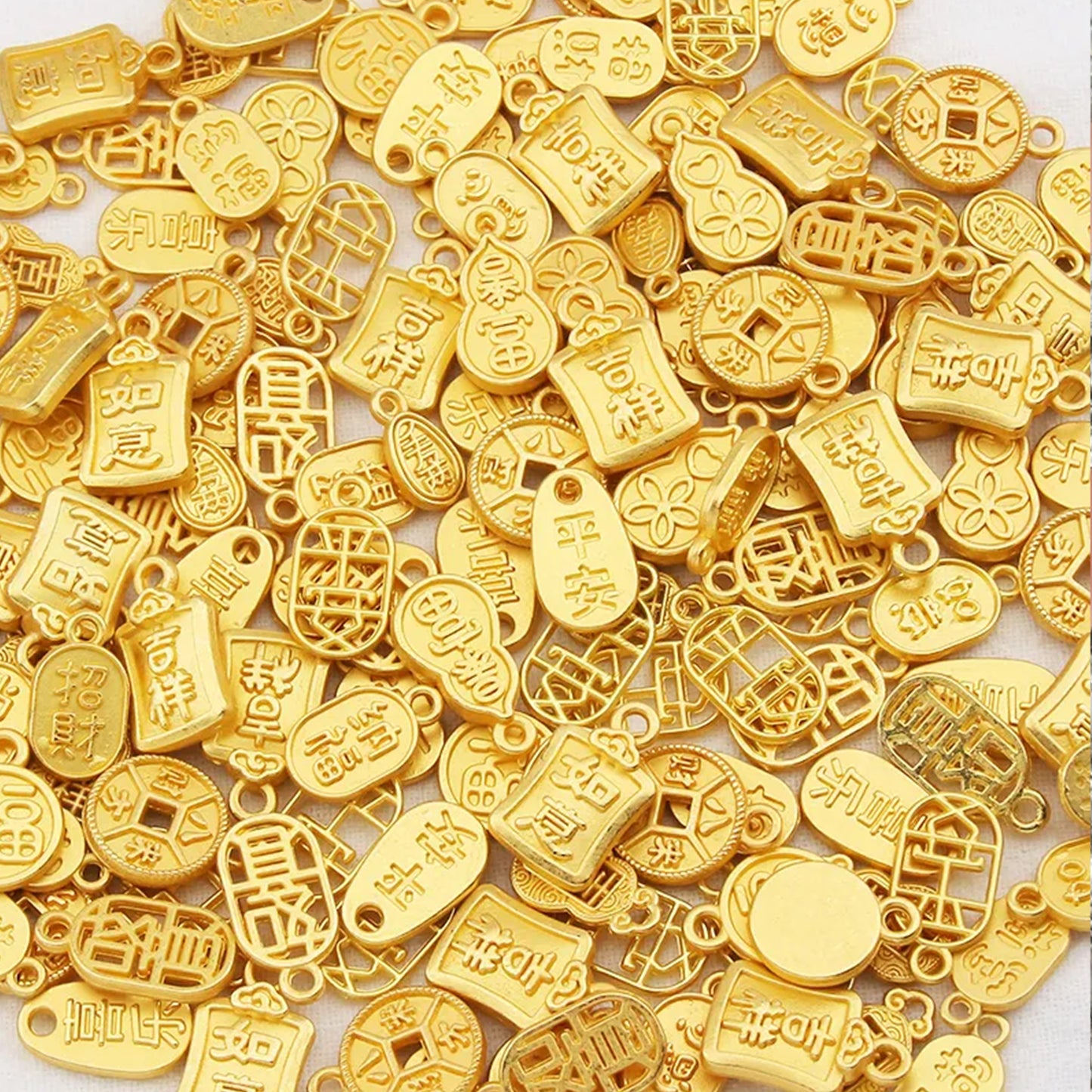 Lucky Gold and Silver Jewelry DIY Accessories-Yoyoshop