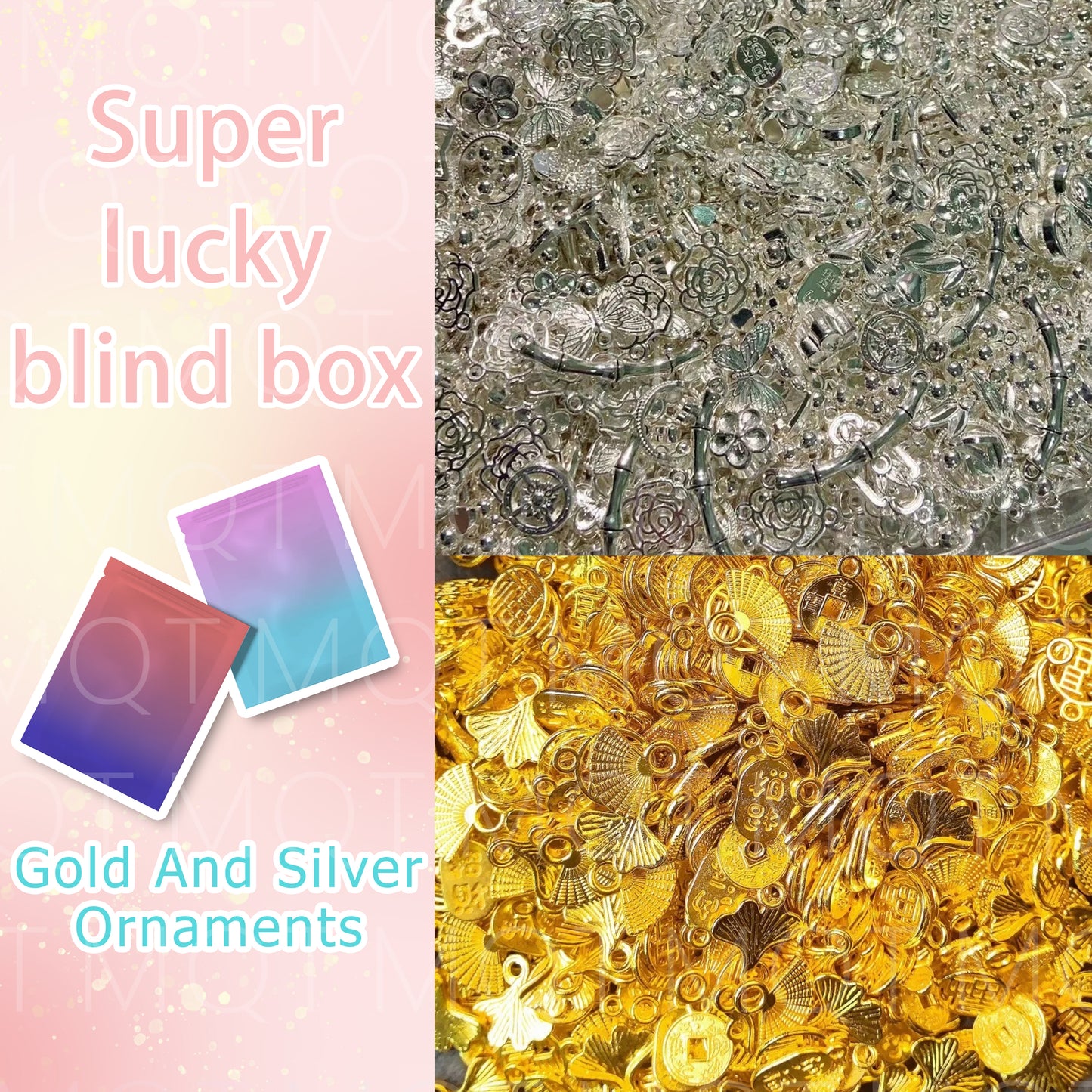 Lucky Gold and Silver Jewelry DIY Accessories-Yoyoshop
