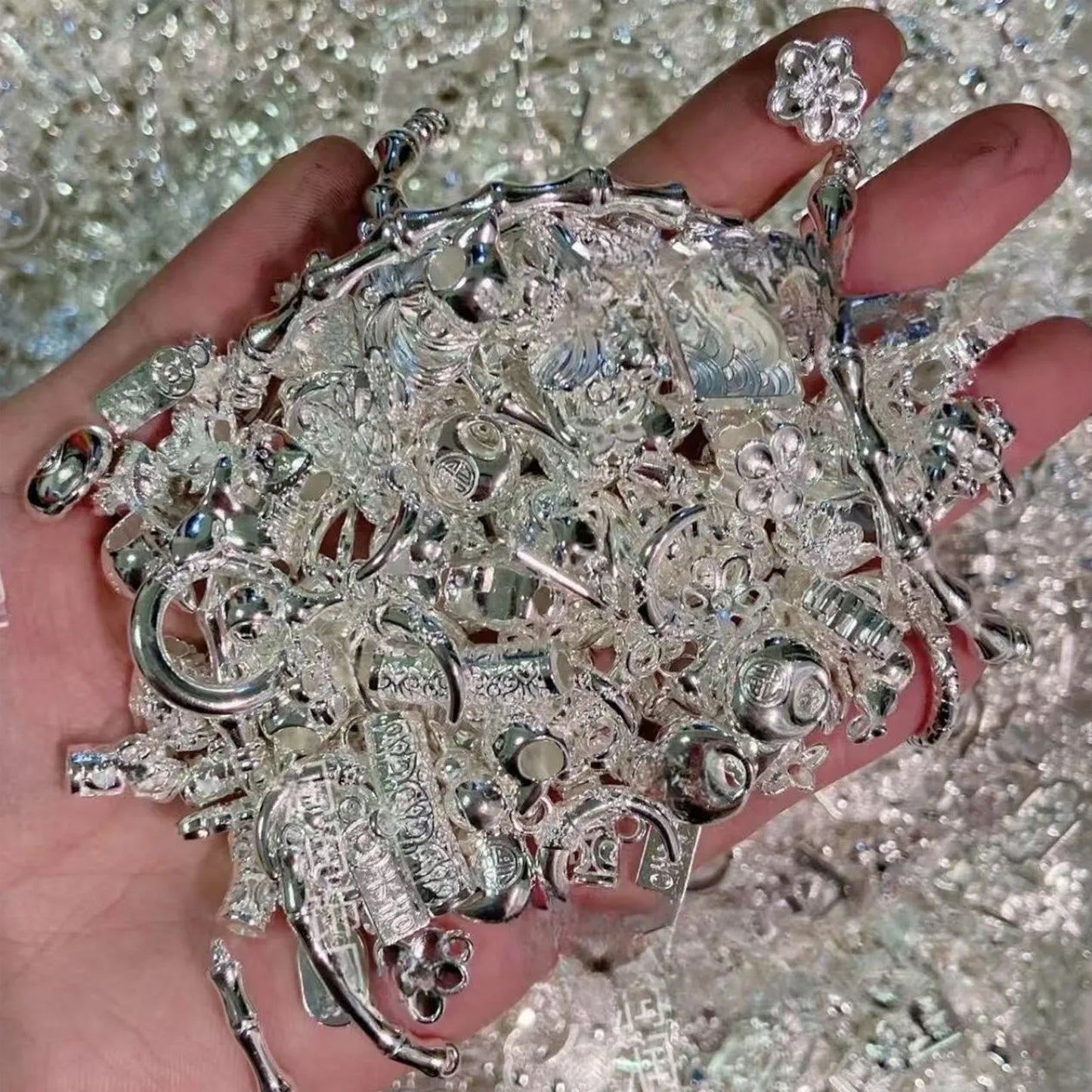 Lucky Gold and Silver Jewelry DIY Accessories-Yoyoshop
