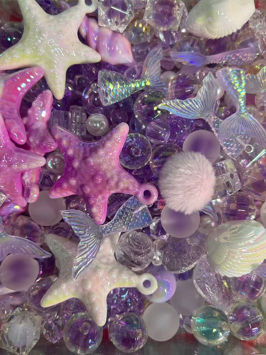 Acrylic Beads Mix 16mm for DlY Projects Bracelets PhoneCharms Necklaces Beadable Pens Anklets Hair Beads BagChains Earrings Rings Hair Ropes-Yoyo-shop